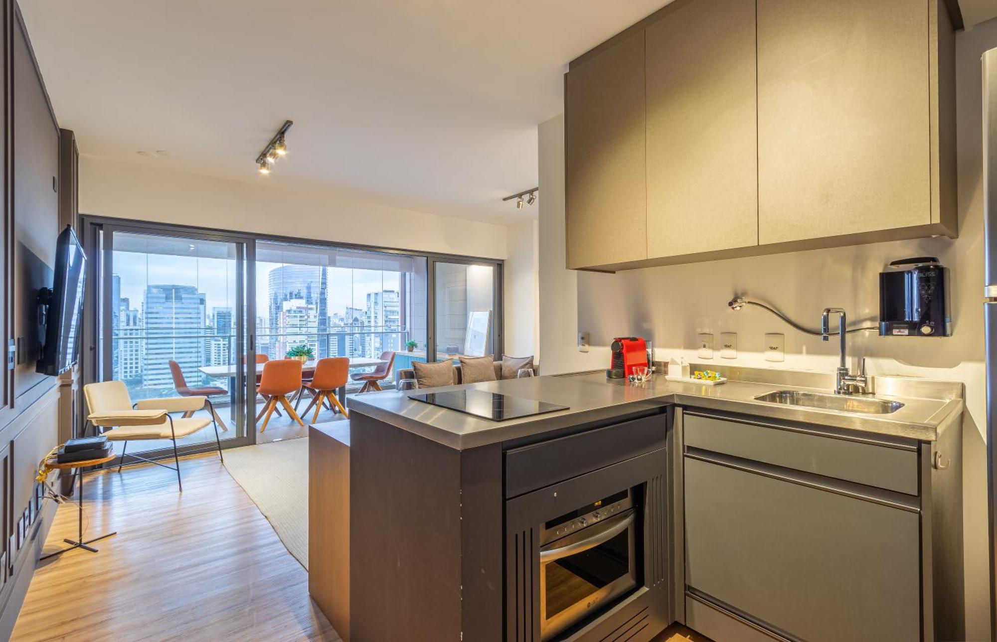 Apartamento Condominio Forma Itaim - Uma Experiencia De Hospedagem Sofisticada Em